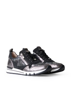 Women Lace-up dames sneakers grijs