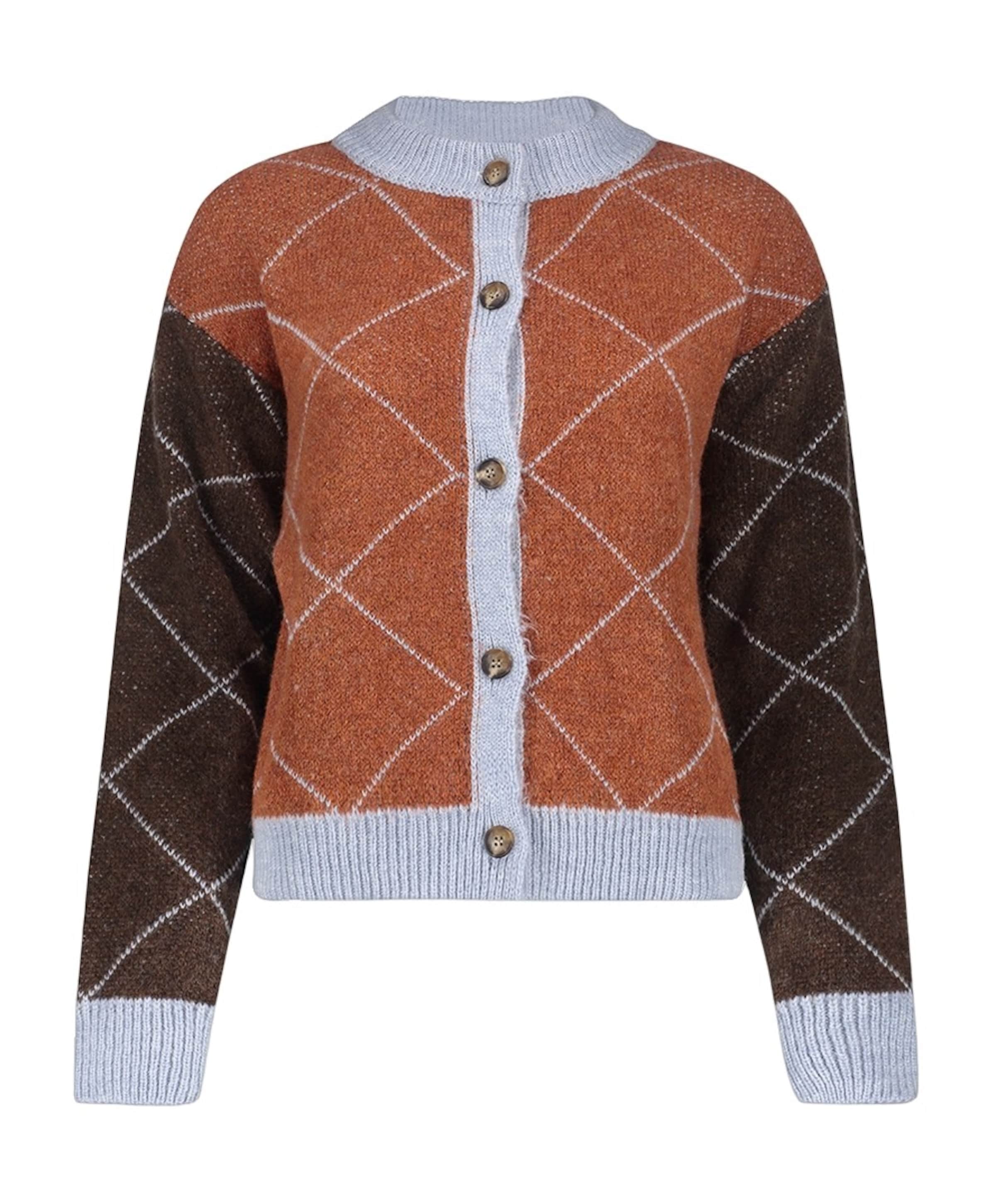 Dames vest bruin