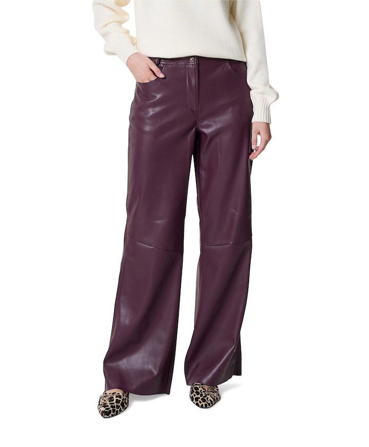 Lorrin dames broek bordeaux