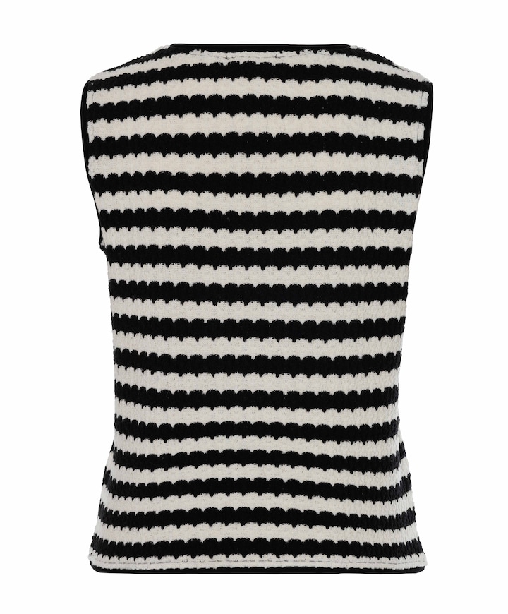 Vest zwart