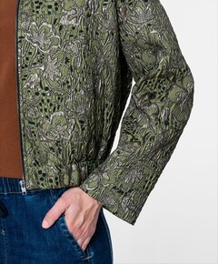 Dames jas groen