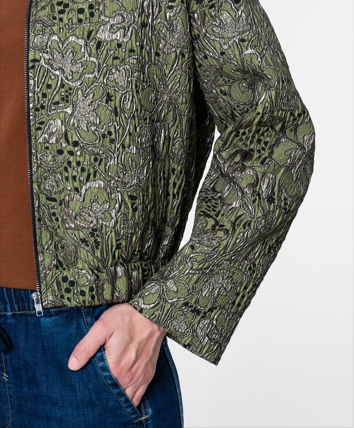 Dames jas groen