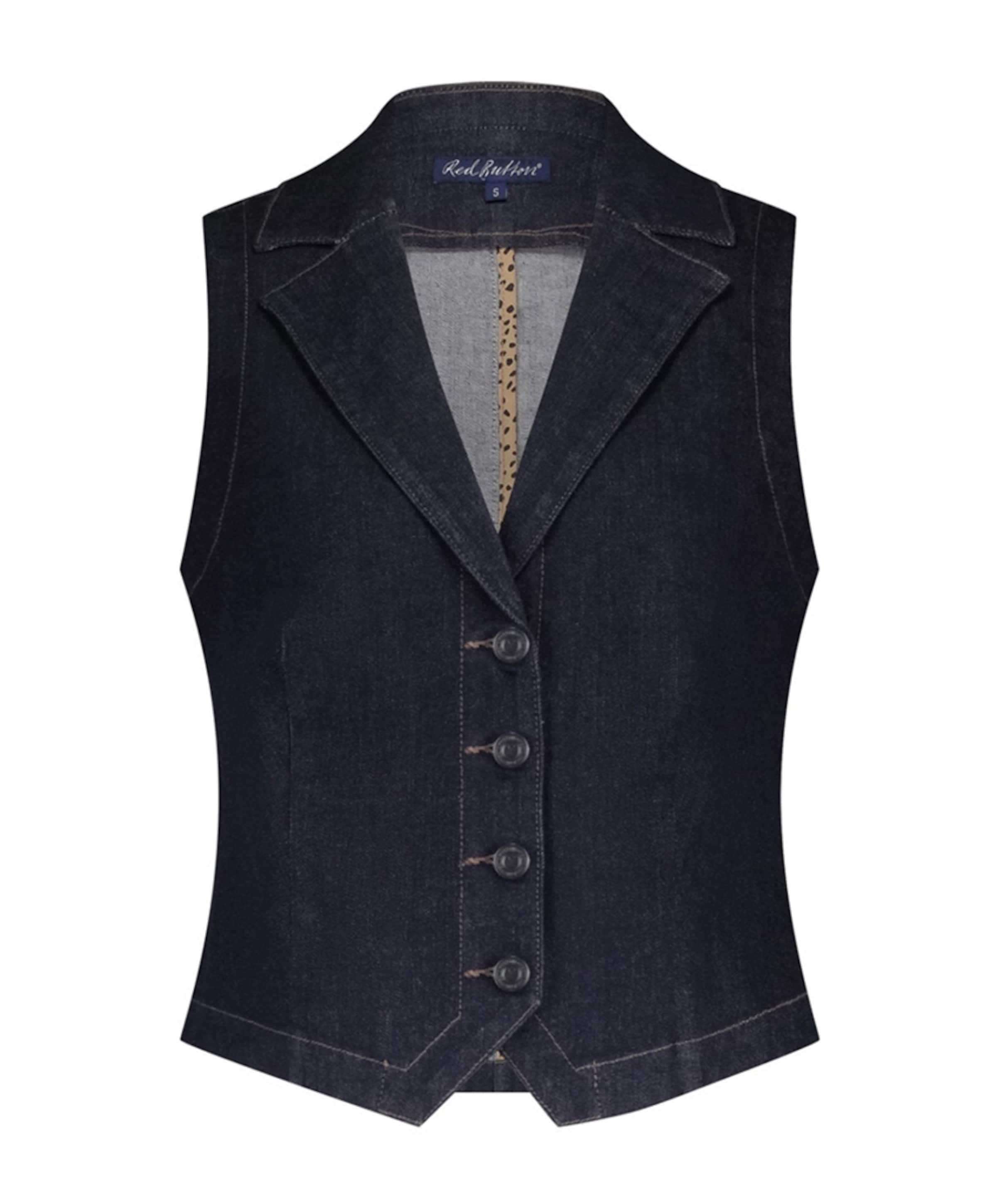 Dames gilet blauw