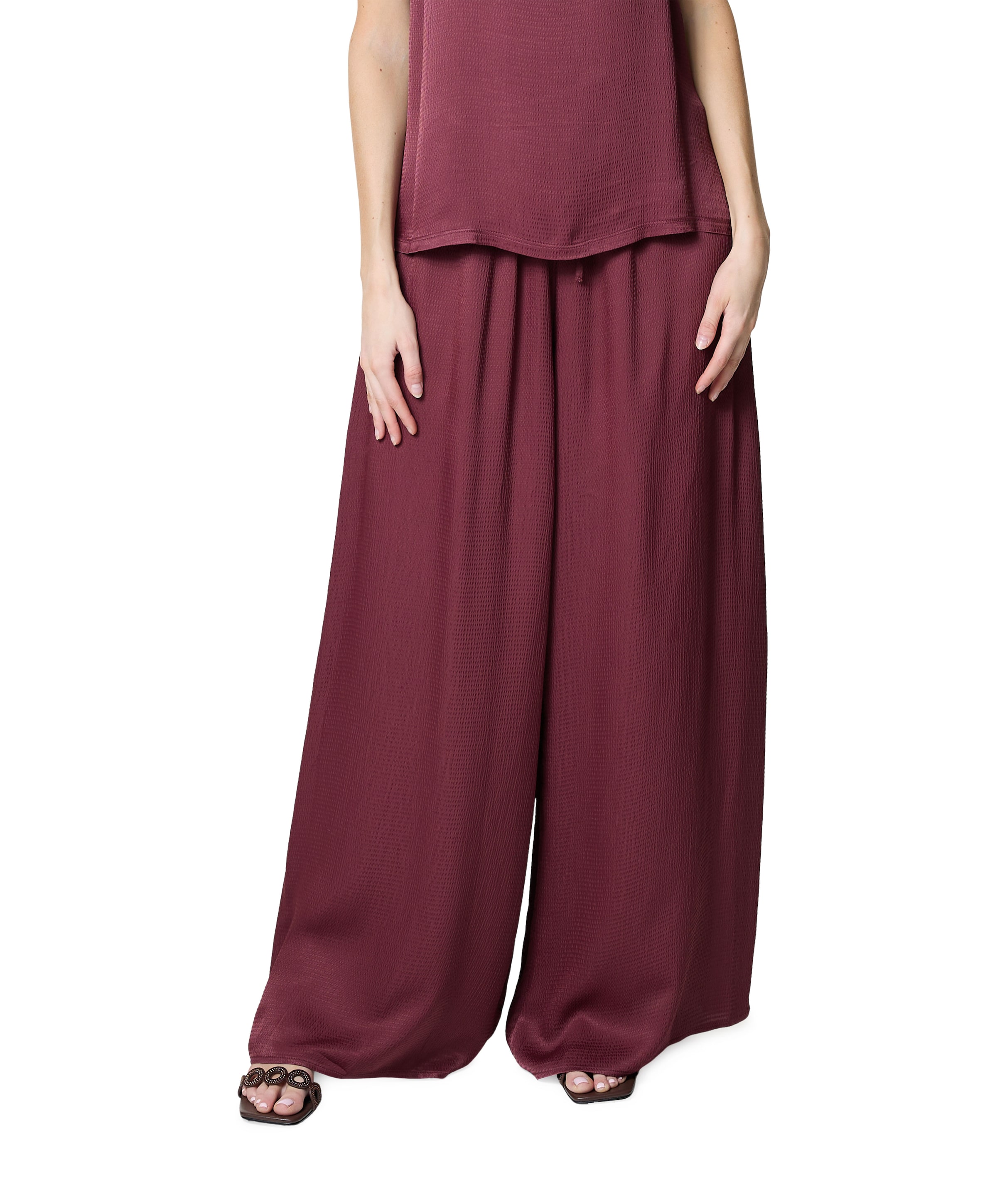 dames broek bordeaux