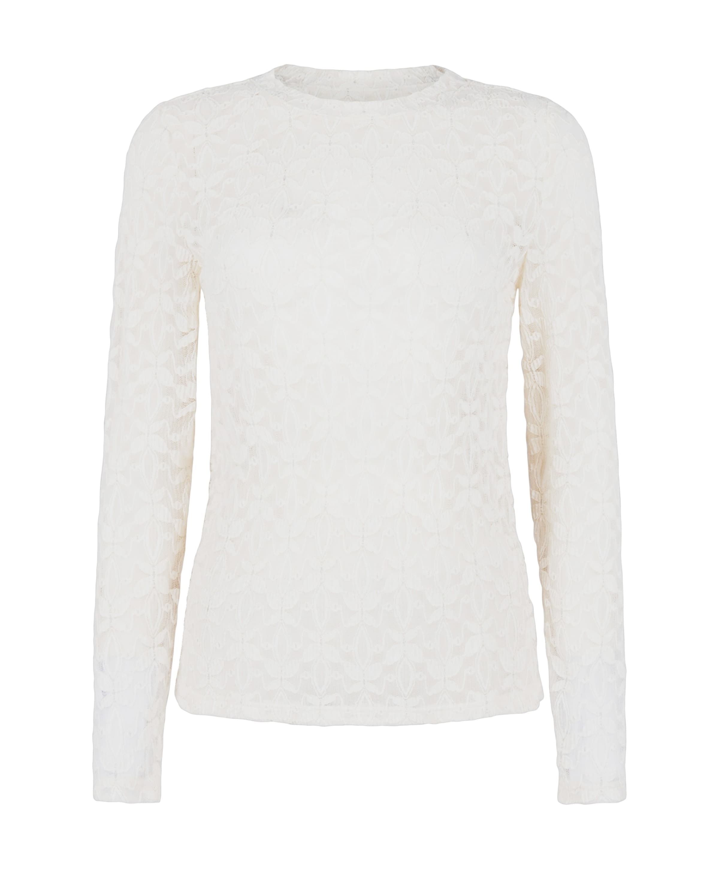 Dames top ecru