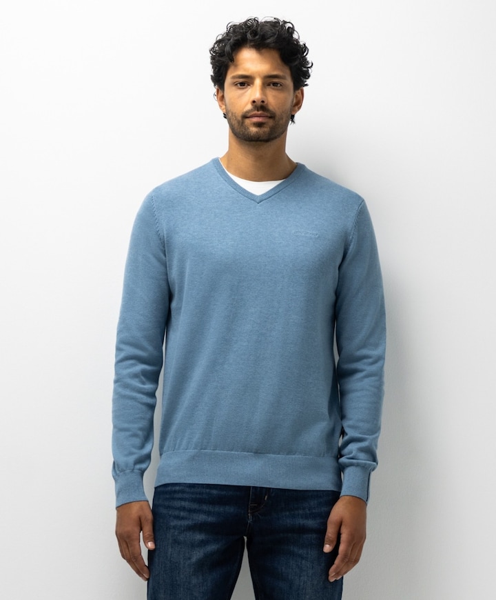 Heren trui blauw