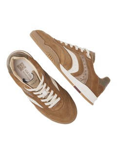 Kris Pax dames sneakers bruin