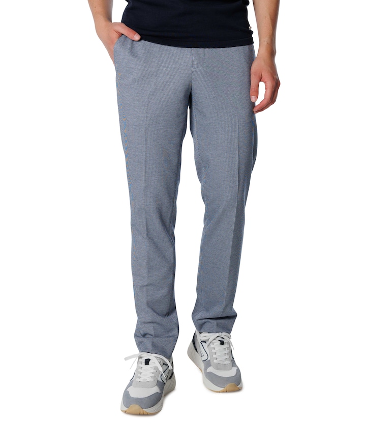 heren pantalon blauw