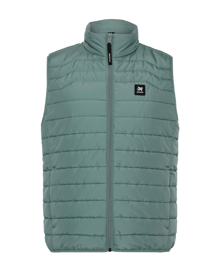 Heren bodywarmer groen