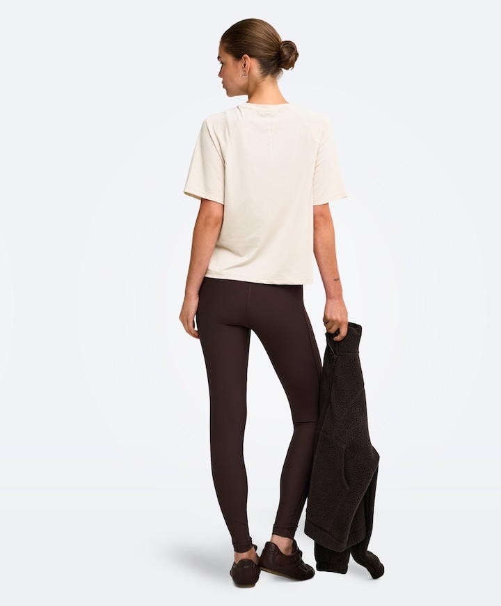 ONPJANA HW TRAINING TIGHTS dames tights bruin