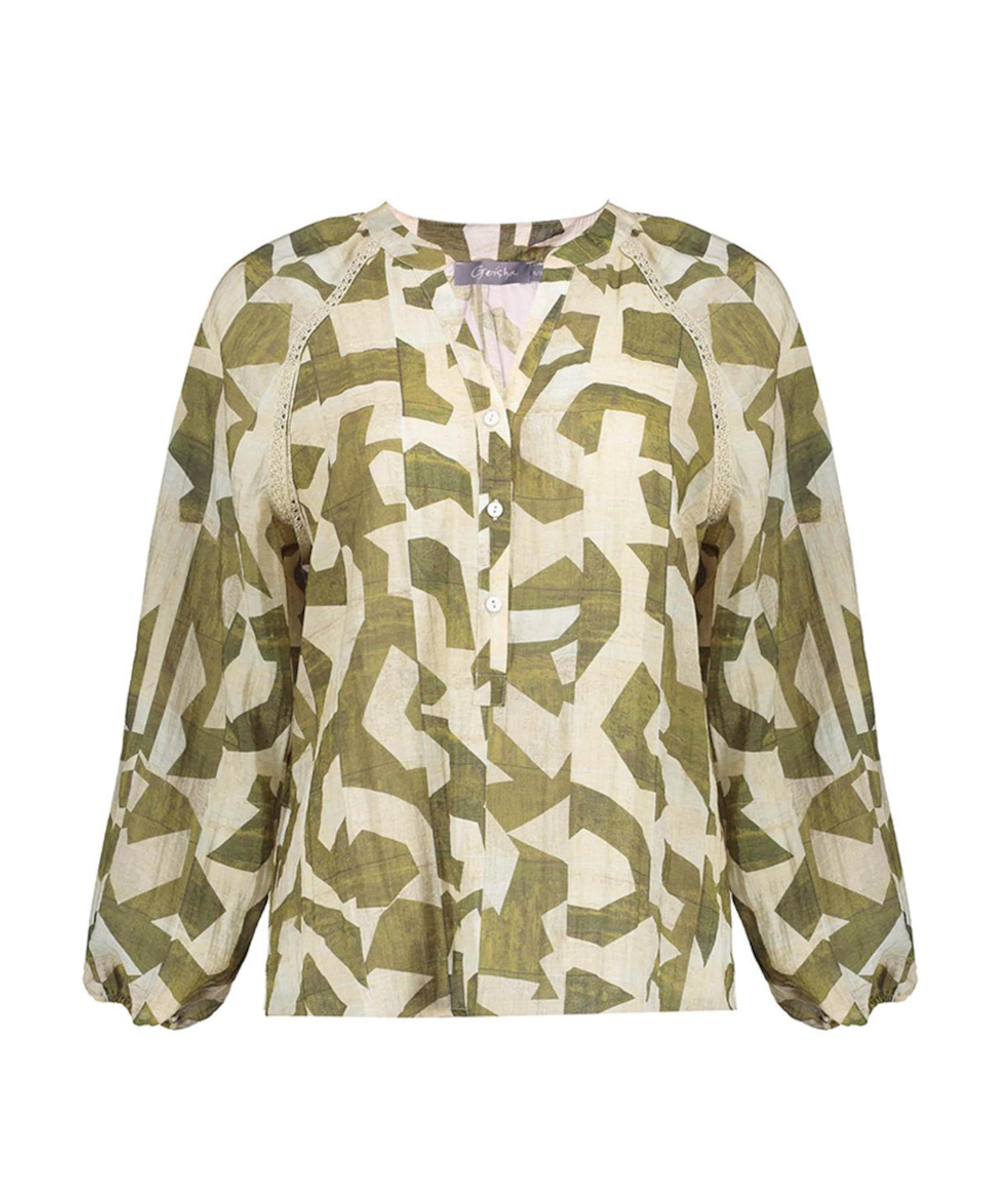Dames blouse groen