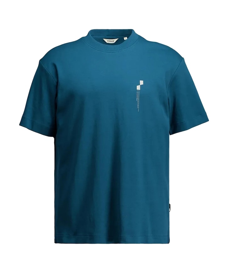 Heren T-shirt blauw