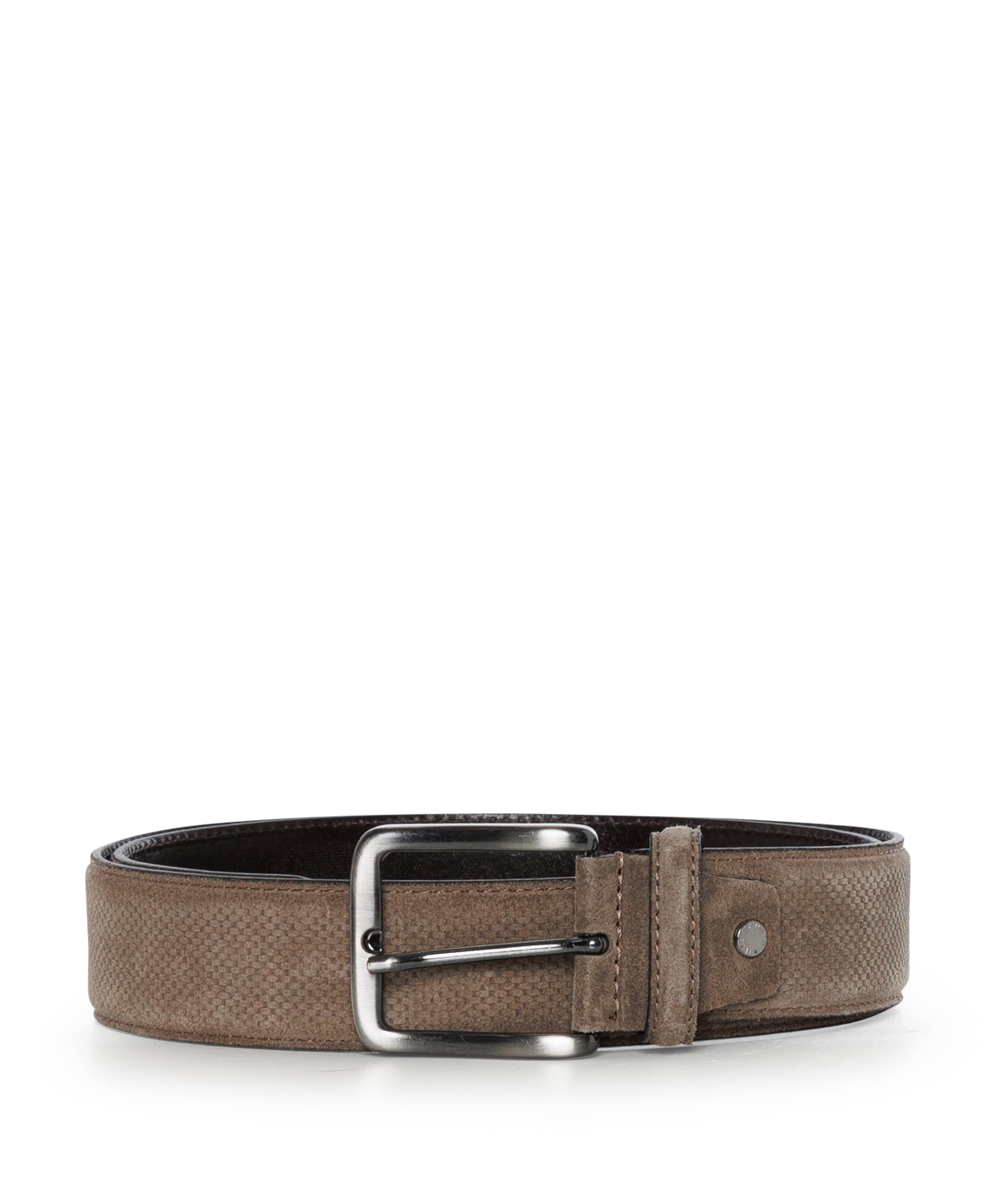 Heren riem beige