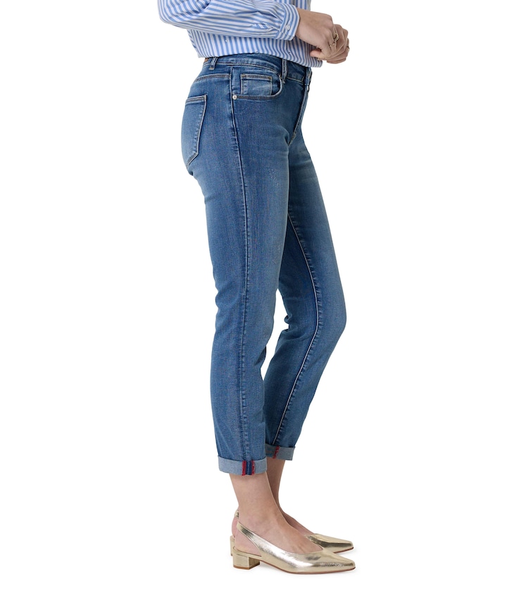 7/8 jeans blauw