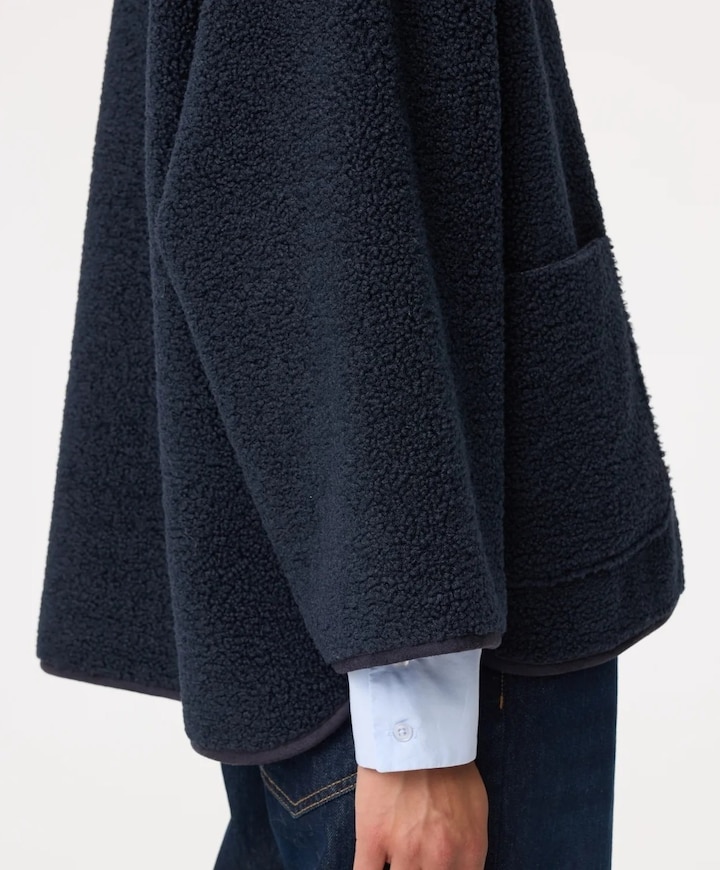 Dames jas blauw