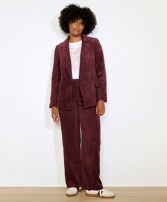 Dames blazer bordeaux