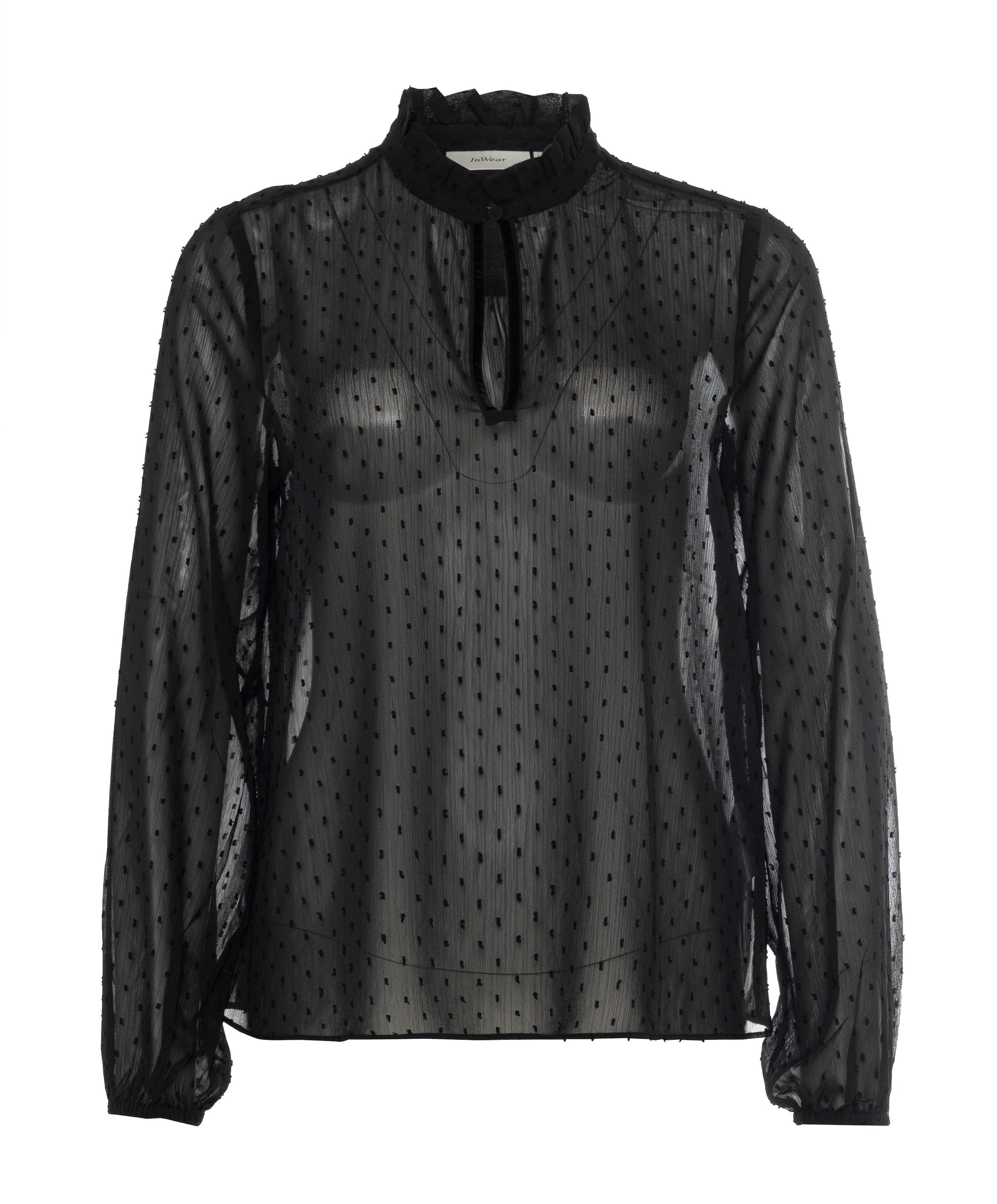 Dames blouse zwart