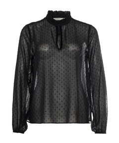 Dames blouse zwart