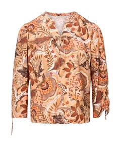 Dames blouse oranje