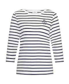 Dames longsleeve blauw