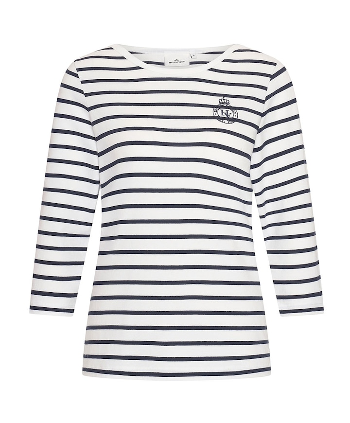 Dames longsleeve blauw