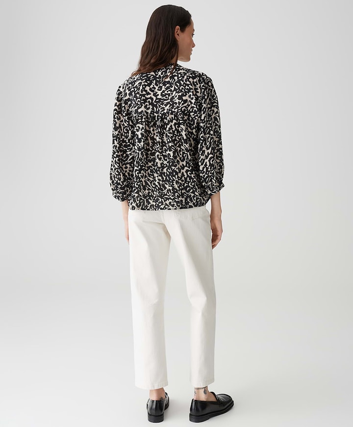 Blouse zwart