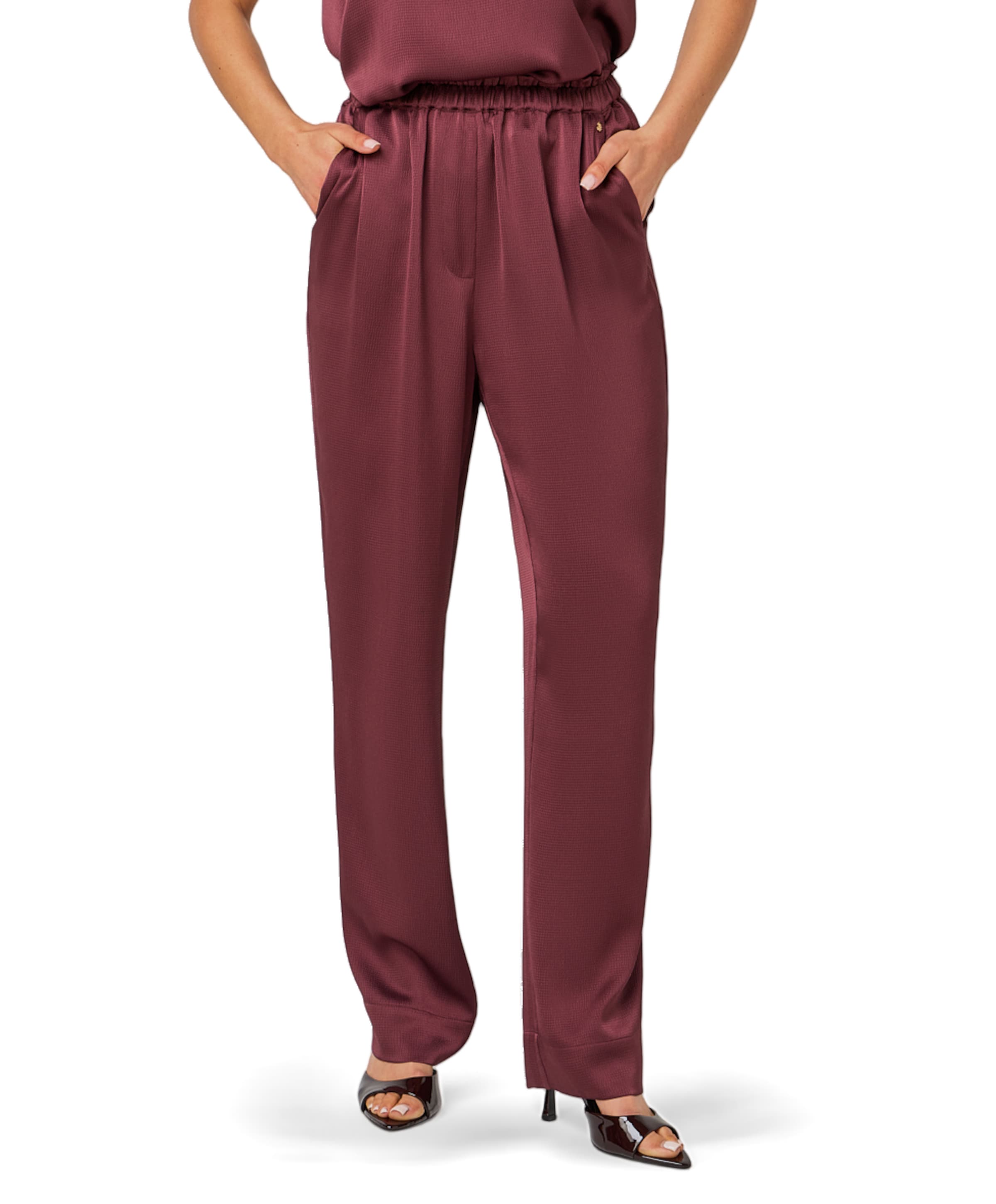 Panyn dames broek bordeaux