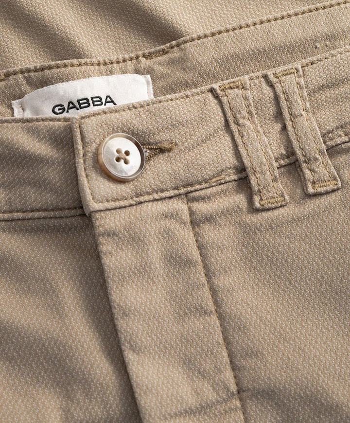 Jet K3280 dale shorts heren korte broek beige