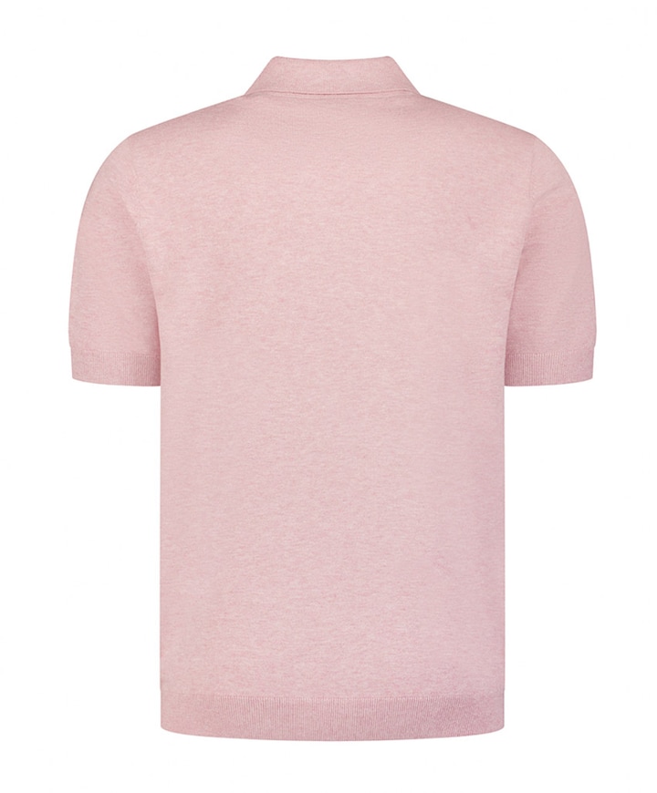Heren polo roze