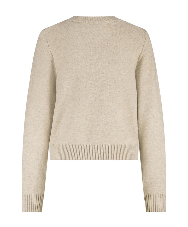 Dames trui beige