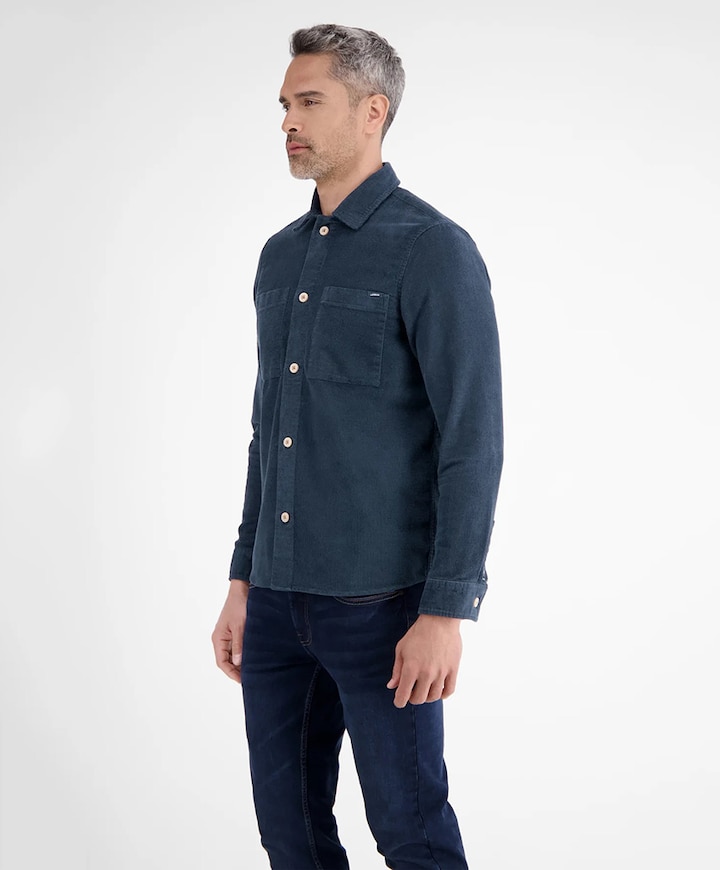 Overshirt blauw