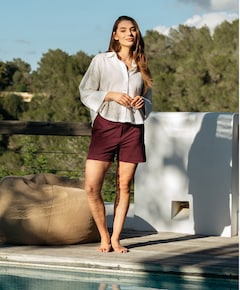 Dames blouse ecru