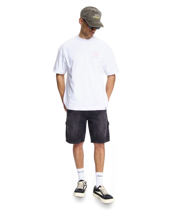 Croyez CD2 Carpenter Shorts heren jeans zwart