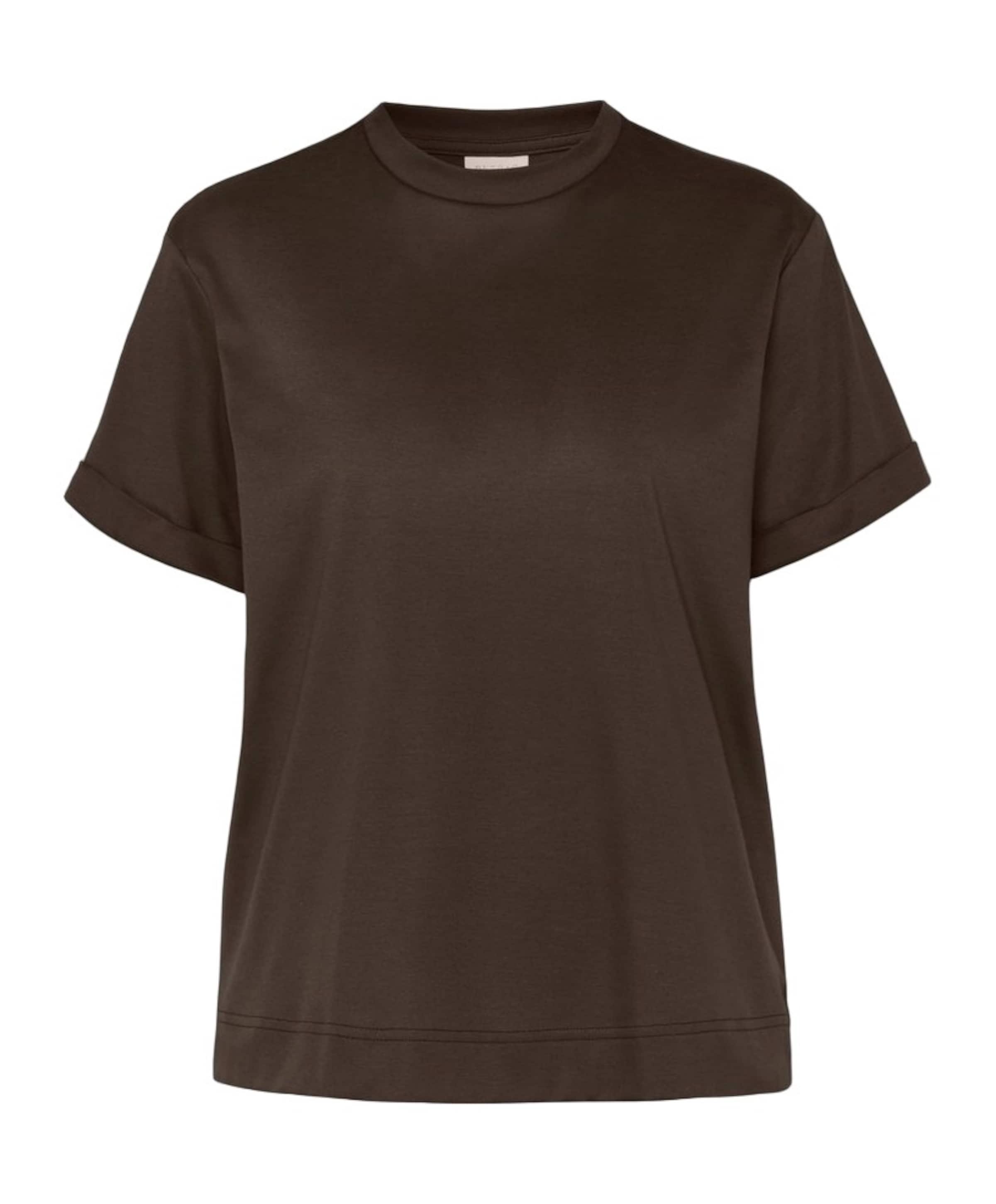 Dames T-shirt bruin