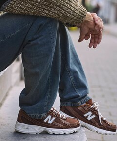 U740 heren sneakers bruin