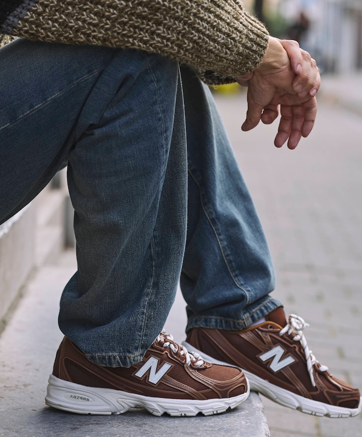 U740 heren sneakers bruin