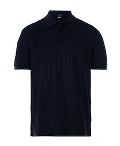 Heren polo blauw