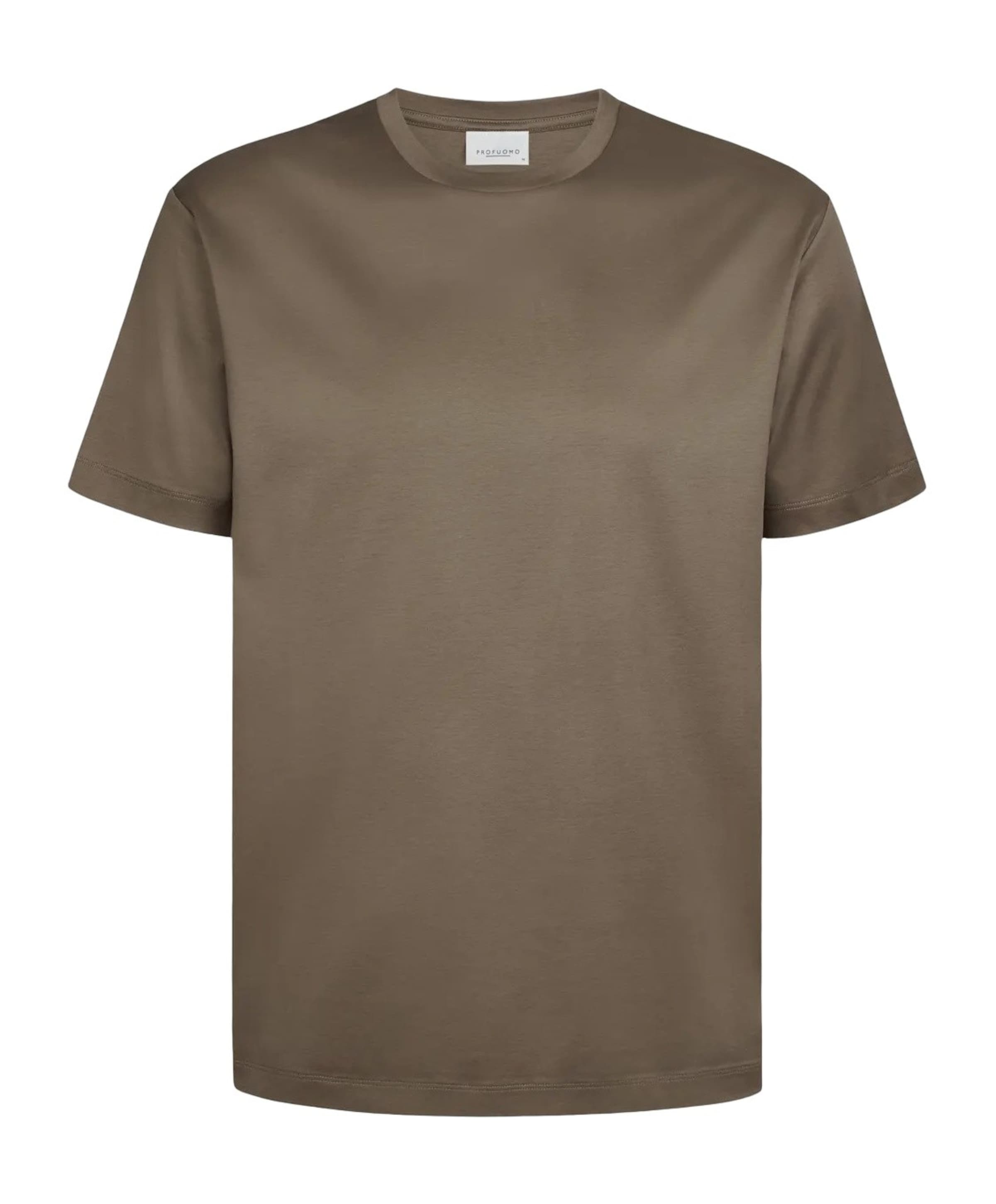 Heren T-shirt bruin