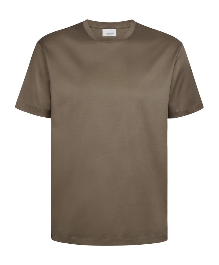 Heren T-shirt bruin