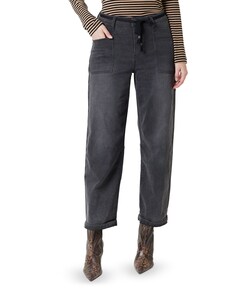 Baggy big pockets dames jeans grijs