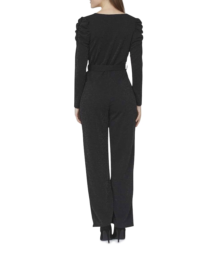 EGINA-JU18 dames jumpsuit zwart