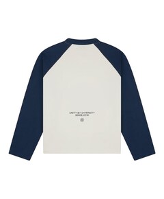 Uniseks longsleeve ecru