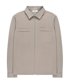 Heren overshirt beige