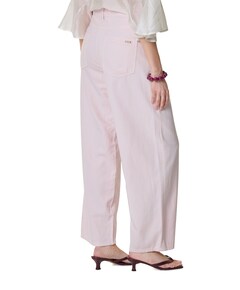 Baggy dames jeans roze