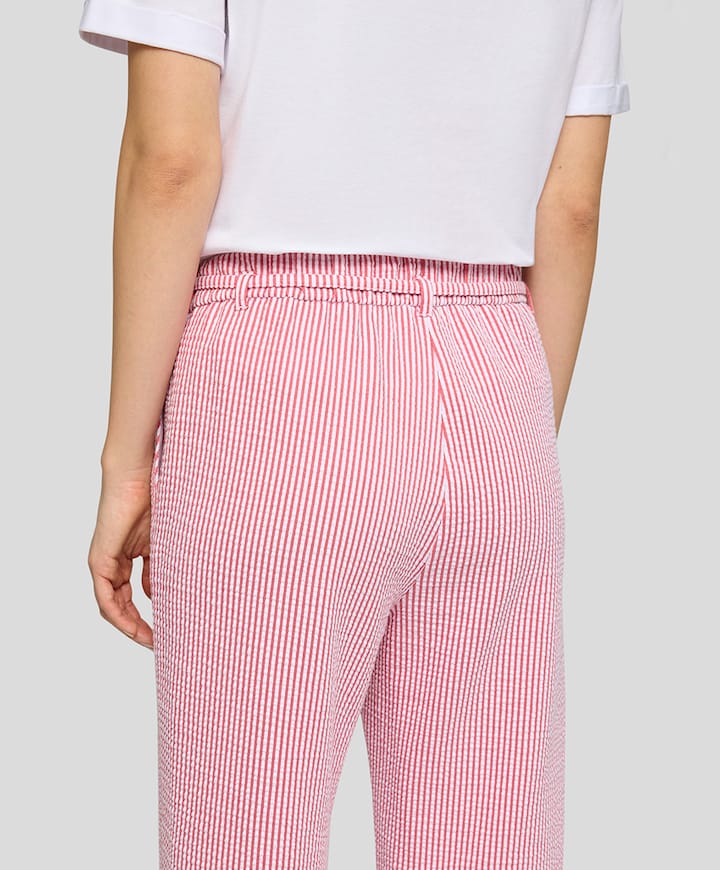 dames broek oranje