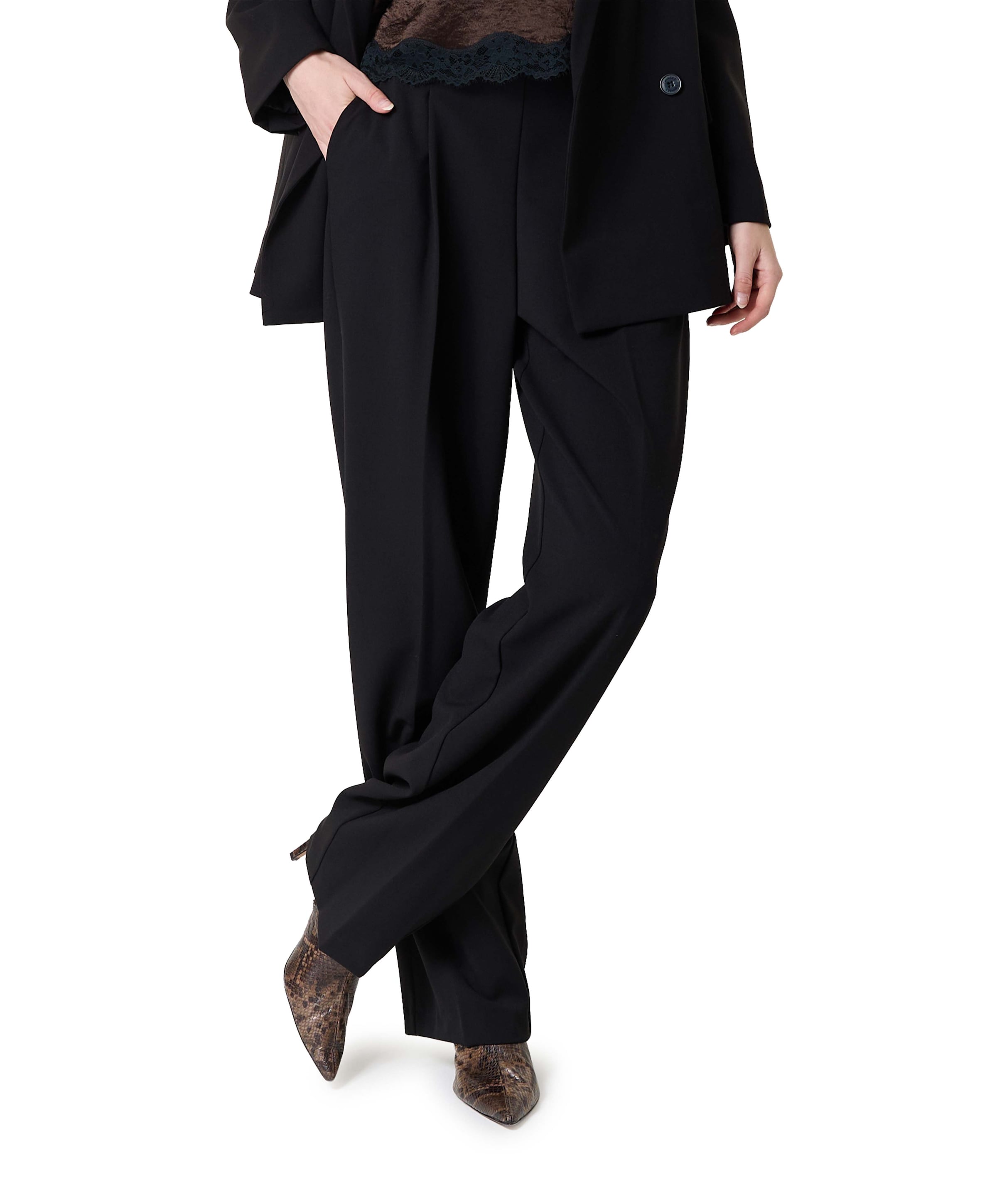 dames pantalon zwart