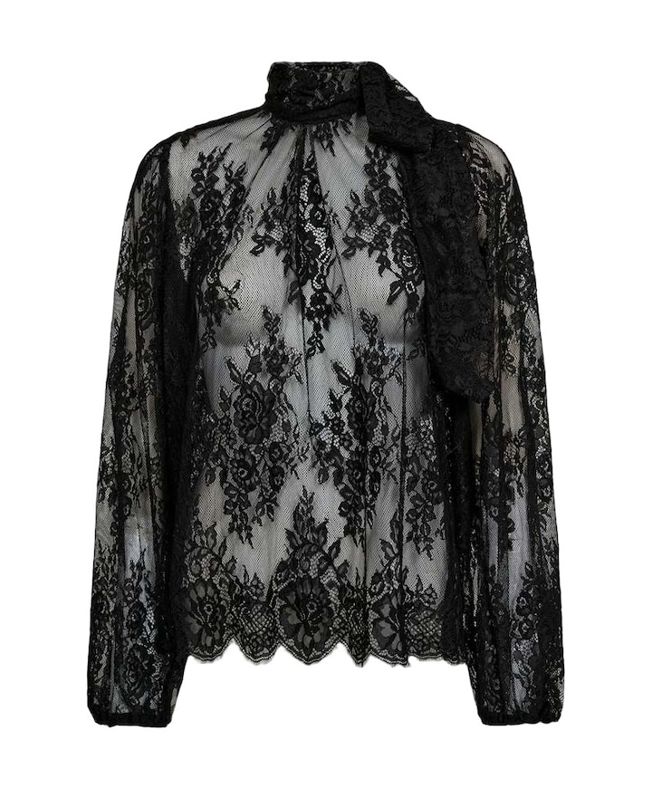 Dames blouse zwart