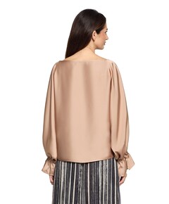 Dames blouse beige