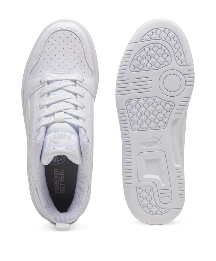 Puma Rebound V6 Lo Jr sneakers  wit