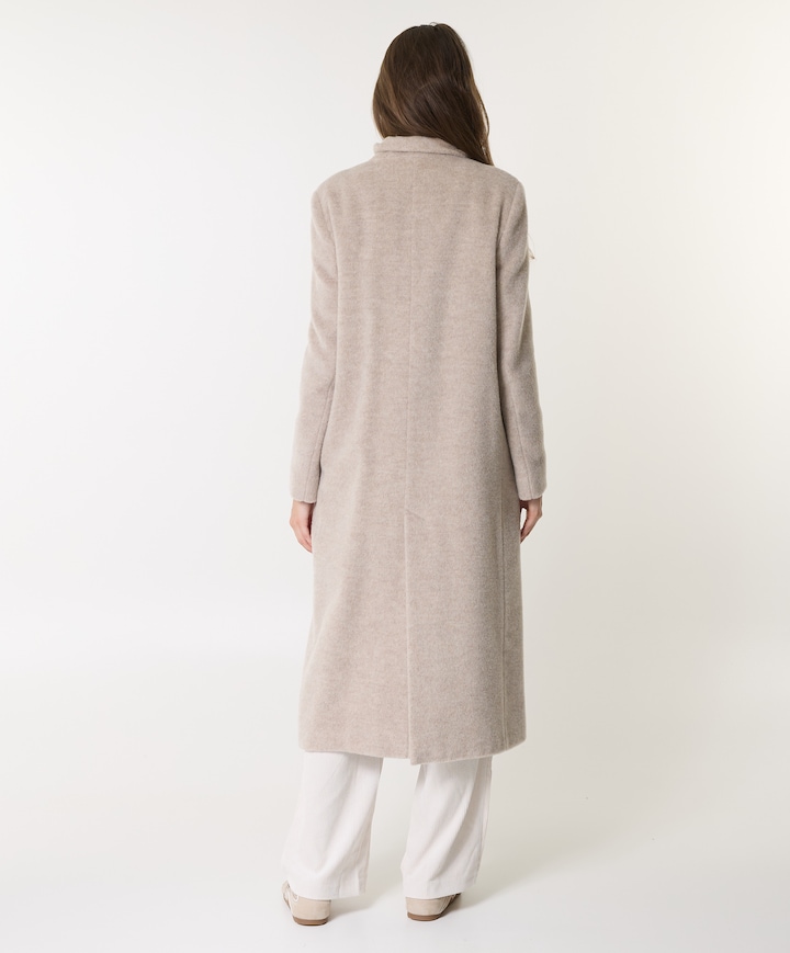 Dames jas beige